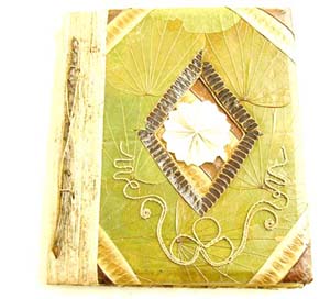 Writing pad, note book, bali craft, sketch pad, handmade paper, indonesian art inspired gifts   