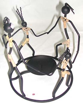 Trendy carved designs, painted novelties, balinese celestial candle holders, pillar candle stands, handicraft gifts
