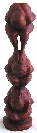 religious contemporary art, wood sculpture, weeping buddha figure, indonesian novelty, wood collectibles