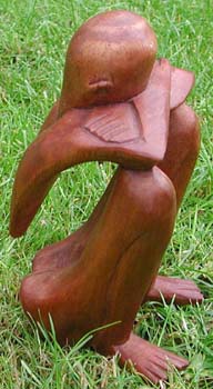 Exotic art decor, home sculptures, wood handicrafts, carved ornament, bali craft design, figurine