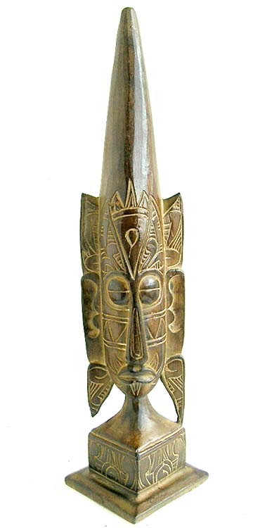 Indonesian handicrafts, mask figures, native masks, painted art, artist inspired decor, wood designs 