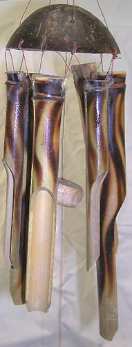 Unique wind chimes, outdoor gifts, garden carvings, interior accessory, indonesian folk art, artisan products  