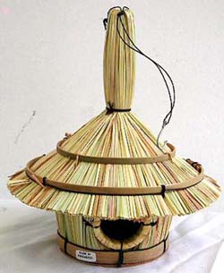 Hawaiian tiki hut designs, batik bird house, bamboo ornaments, bali novelties, handcrafted gifts, indonesian craft   