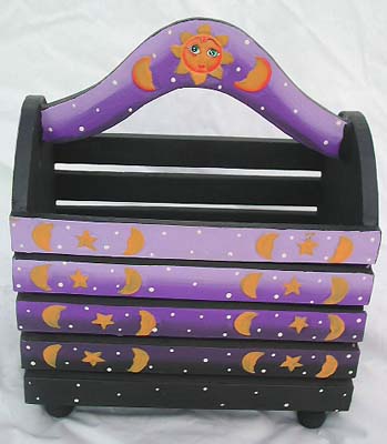 Celestial home decor, wooden crafts, garden decorations, bali magazine rack, indonesian gifts, book racks