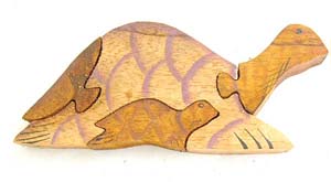 3D puzzle, carved wooden toy, bali designed kids gift, handmade crafted games, childrens toys