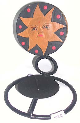 Trendy carved designs, painted novelties, balinese celestial candle holders, pillar candle stands, handicraft gifts