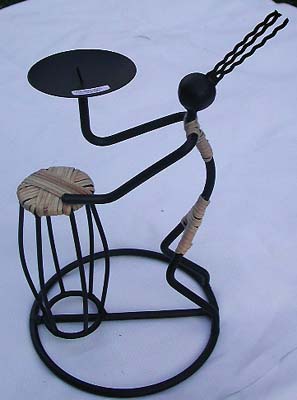 Candle holder, handmade bali gifts, quality iron stands, sculpture designs, home accessory, indonesian art