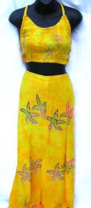 Tropical summer clothing set, ladies high fashion apparel, vacation wear, sexy bali fashion wear, resort attire