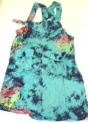 Kids fashion dress, girls bali bali clothing, childrens summer apparel, exotic batik fashions, unique resort wear