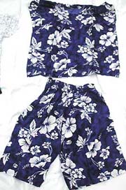 Indonesia high style out fit, kids shorts,childrens bali pant set, t-shirt, vacation clothing, resort wear