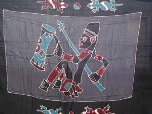 Bali sarong, tribal art clothing, indonesian mens wrap, summer swim cover up, beach shawl, vacation gifts