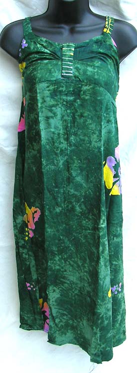 Womens summer dress, sexy resort apparel, batik fashion dresses, handcrafted wear, artisan inspired clothing, tropical sun dress