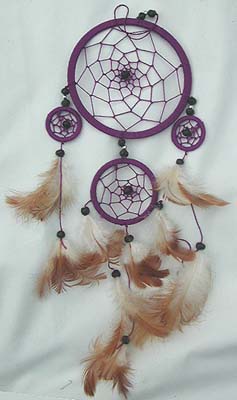 Crafted leather decor, beaded dream catchers, home art decor, handmade gifts, interior designs