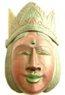 Female mask decor, artisan crafts, handmade wall art, bali sculptures, tribal images, new age carvings