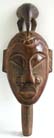Totem pole style art, indonesian mask, aboriginal wooden carvings, wall decoration, home decor, bali masks