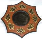 Carved mirror frame, unique wall accessory, bali mirrors, exotic art, trendy animal ornament, vanity mounting, artisan