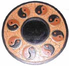 Yin-yank decor, handcrafted mirrors, indonesian interior accessory, exotic wood art, bali sculptures, interior designs