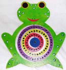 Balinese wind mobiles, animal decor, kids wind art, frog image art, handicrafts, weather toys, interior design, wall accessory