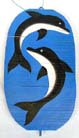 Wind air art dancer, wind catcher, batik designs, dolphin lover gift, indonesian artisan, outdoor crafts